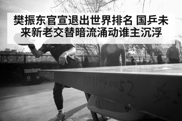 樊振东官宣退出世界排名 国乒未来新老交替暗流涌动谁主沉浮